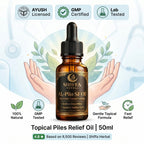 Shiffa Herbal AL- PIlo SF Oil – Ayurvedic Topical Piles Relif