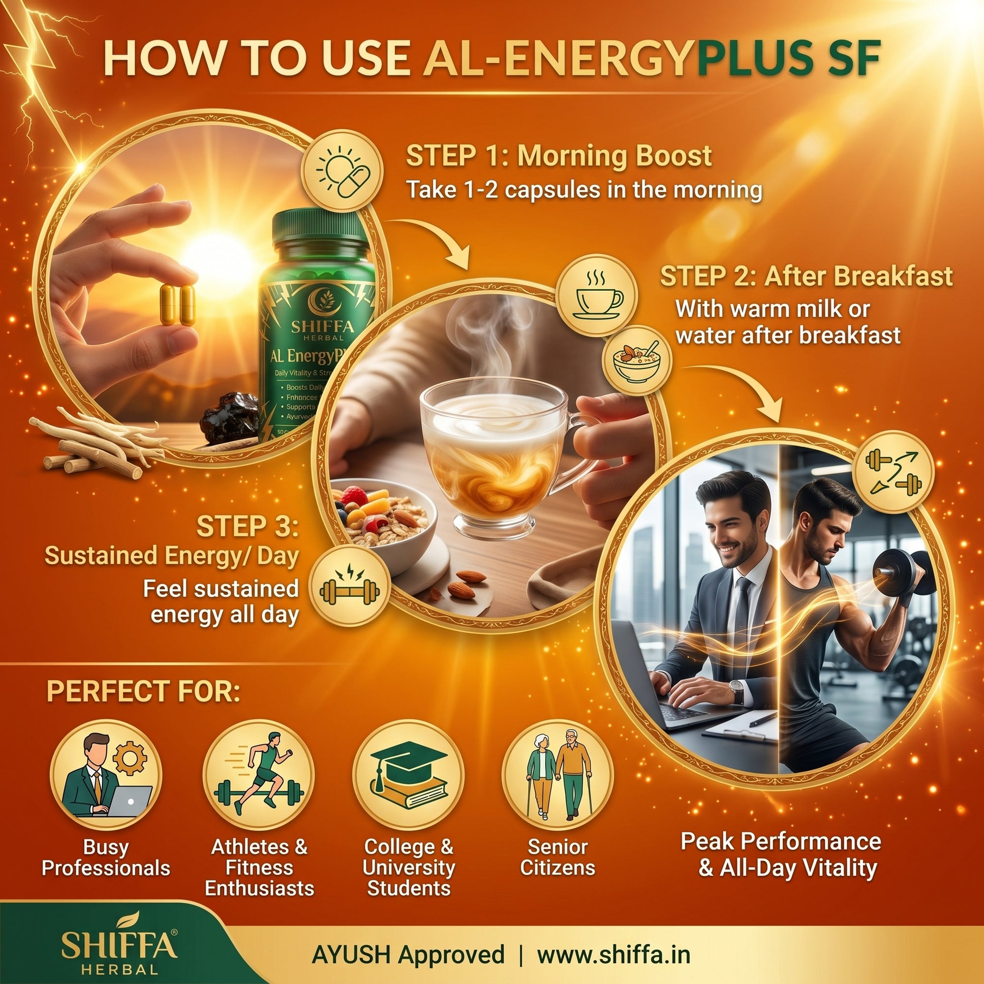 Shiffa Herbal AL-EnergyPlus SF – Daily Vitality & Strength Booster