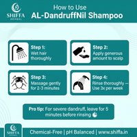 Shiffa Herbal AL-DandruffNil – Herbal Anti-Dandruff & Scalp Cleanser