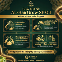 Shiffa Herbal AL-HairGrow SF Oil – Clinically Inspired Ayurvedic Hair Regrowth Oil