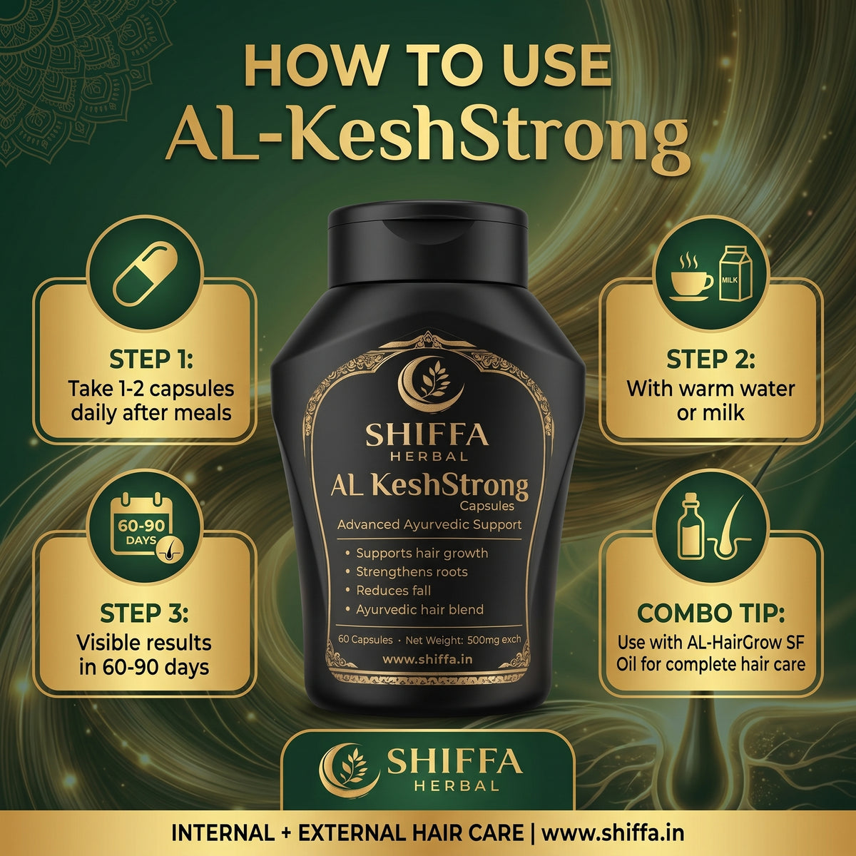 AL-KeshStrong – Hair Strength & Anti-Hair Fall Nutraceutical