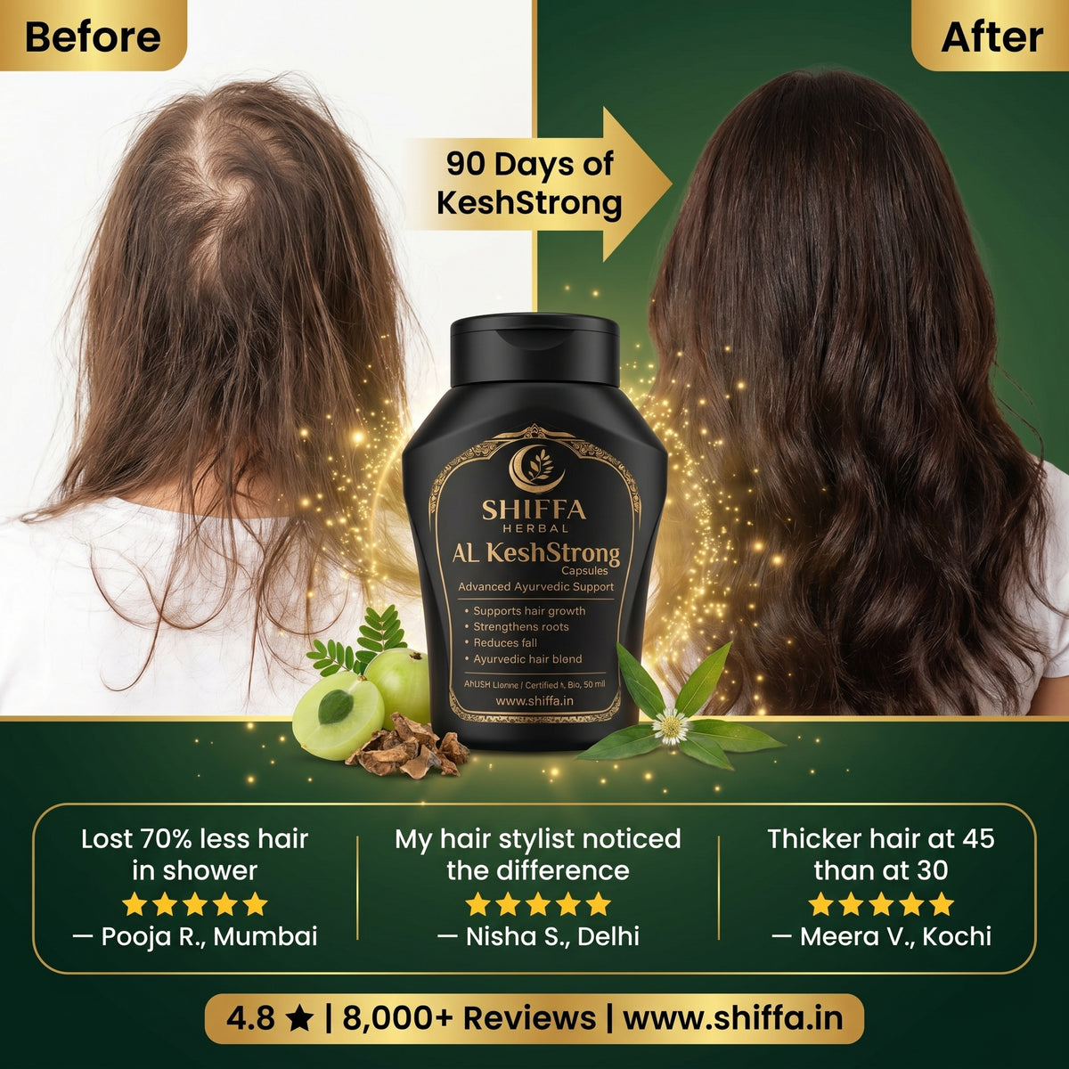 AL-KeshStrong – Hair Strength & Anti-Hair Fall Nutraceutical