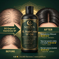 Shiffa Herbal AL-HairGrow SF Oil – Clinically Inspired Ayurvedic Hair Regrowth Oil