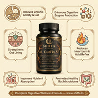 Shiffa Herbal AL-GutFix SF – Ayurvedic Digestive Enzyme & Gut Balance Formula