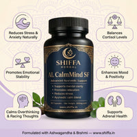 Shiffa Herbal AL-CalmMind SF – Herbal Stress Relief & Cortisol Balance Formula