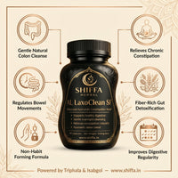 Shiffa Herbal AL-LaxoClean SF – Natural Colon Cleanse & Bowel Regulator