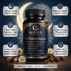 Shiffa Herbal AL-NidraShanti – Natural Deep Sleep & Relaxation Support