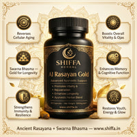 Shiffa Herbal AL-Rasayan Gold – Premium Ayurvedic Rejuvenation Formula