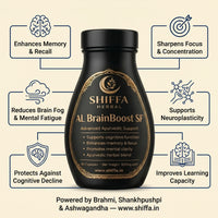 Shiffa Herbal AL-BrainBoost SF – Ayurvedic Nootropic Brain Enhancer
