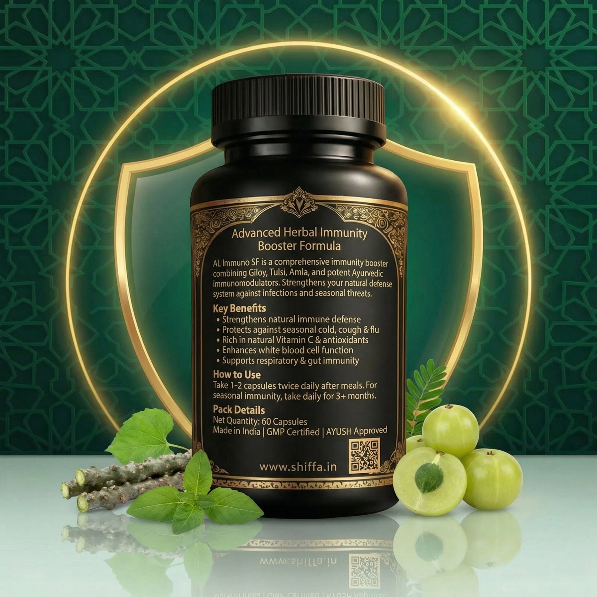 Shiffa Herbal AL-Immuno SF – Advanced Herbal Immunity Booster Formula