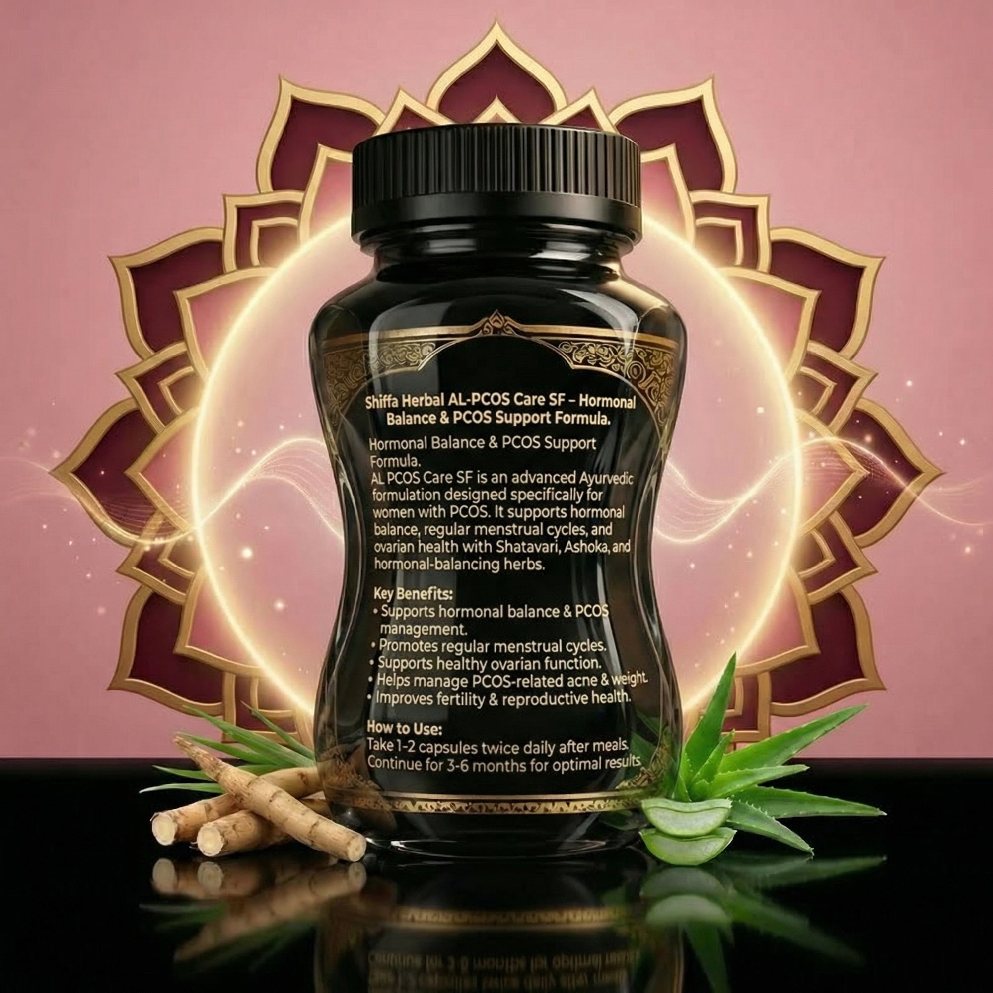 Shiffa Herbal AL-PCOS Care SF – Hormonal Balance & PCOS Support Formula