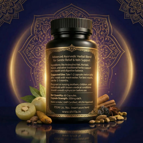 Shiffa Herbal AL-Pilo SF – Advanced Ayurvedic Piles Relief Formula