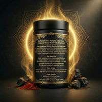 Shiffa Herbal AL-Shilajit X Gold – Pure Himalayan Shilajit Resin with Gold Boost