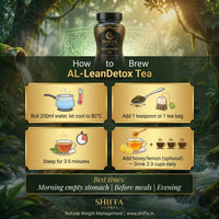 Shiffa Herbal AL-LeanDetox Tea – Herbal Detox & Weight Management Tea