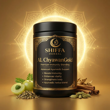 Shiffa Herbal AL-ChyawanGold – Premium Chyawanprash with Gold Extract