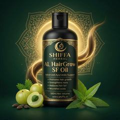 Shiffa Herbal AL-HairGrow SF Oil – Clinically Inspired Ayurvedic Hair Regrowth Oil