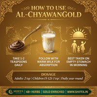 Shiffa Herbal AL-ChyawanGold – Premium Chyawanprash with Gold Extract