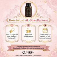 Shiffa Herbal AL-StreeBalance – Ayurvedic Female Hormone Balance Support