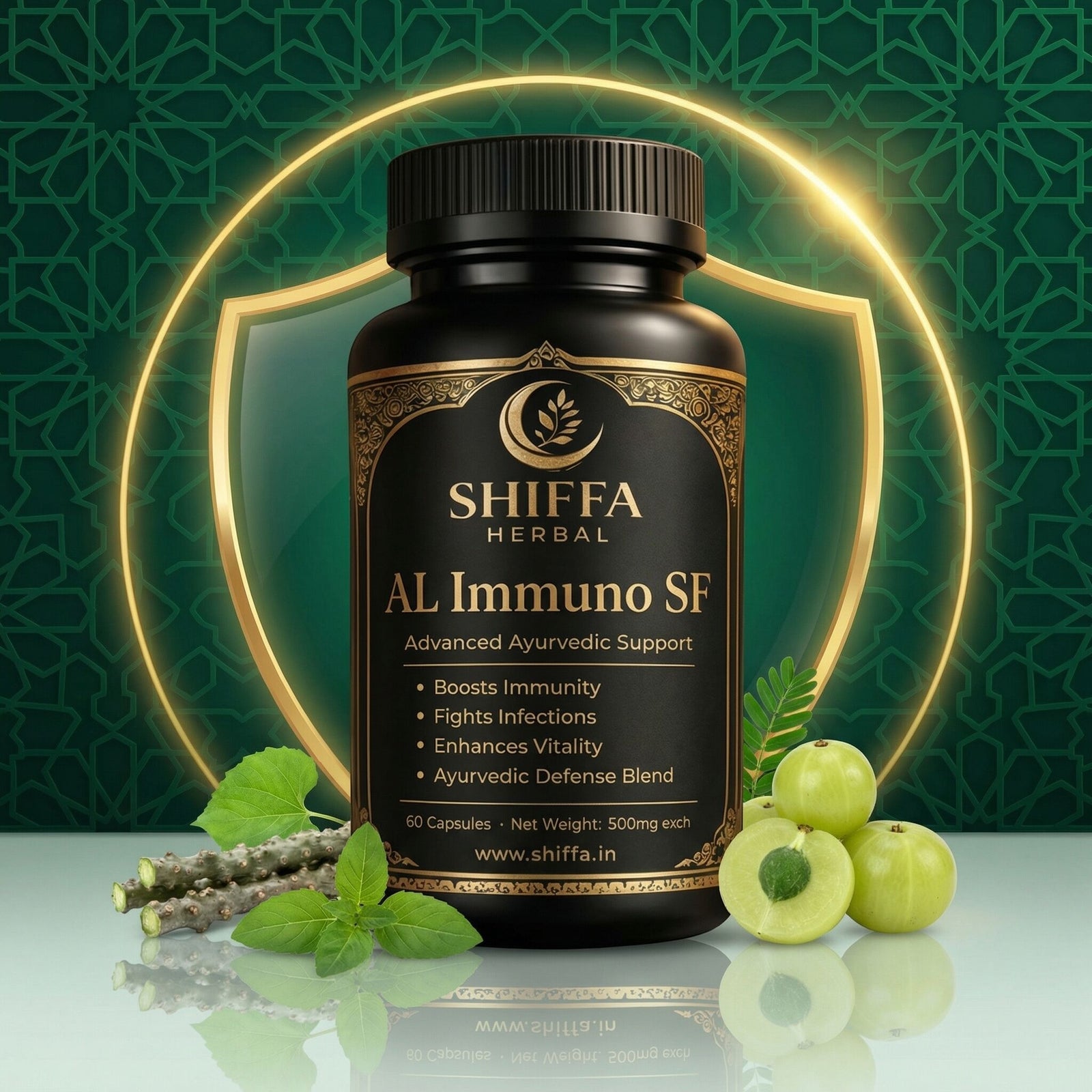 Build Unbreakable Immunity — Naturally — Shiffa Herbal AL-Immuno SF – Advanced Herbal Immunity Booster Formula