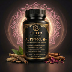 Shiffa Herbal AL-PeriodEase – Natural Menstrual Pain Relief Formula