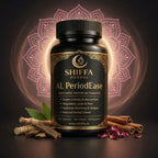 Shiffa Herbal AL PeriodEase - Capsules for Menstrual Pain Relief | Ashoka & Dashmool | Ayurvedic Period Comfort