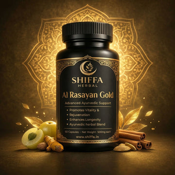 Shiffa Herbal AL-Rasayan Gold – Premium Ayurvedic Rejuvenation Formula