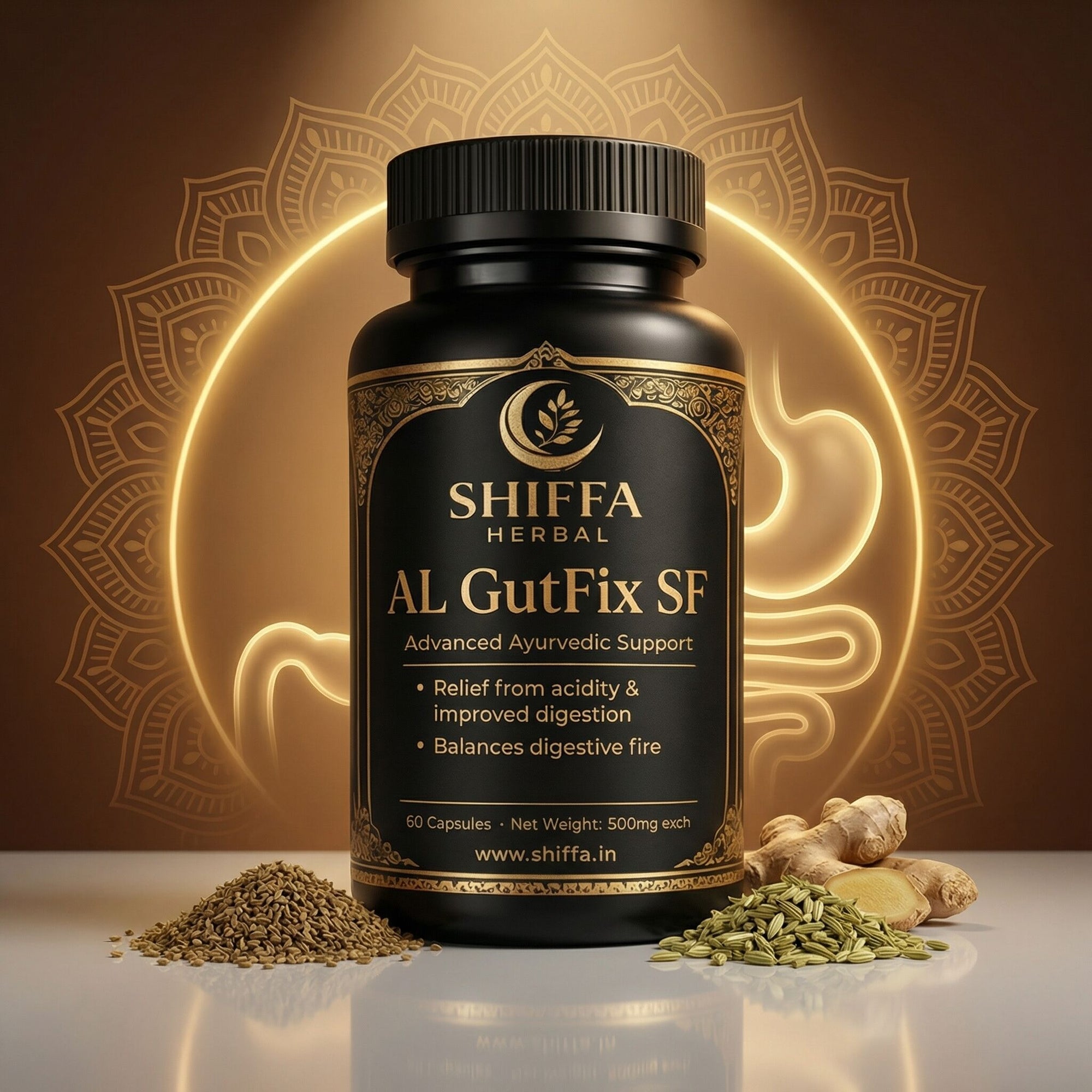 Shiffa Herbal AL Shilajit X Gold - Premium Himalayan Shilajit Resin | Alternate View