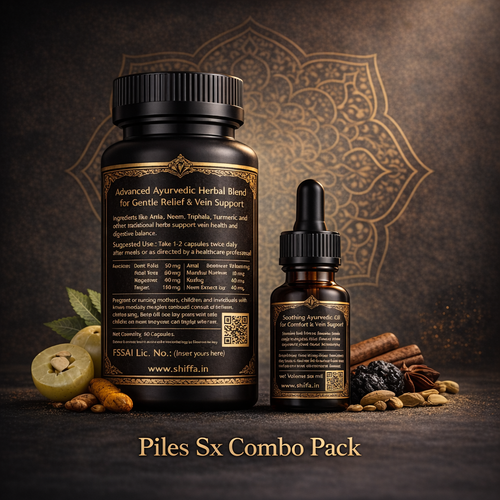 Shiffa herbal | AL-Pilo SF | Piles Relief Combo Kit (Complete AL-Pilo SF )